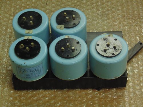 Lot of 5 Blue Pot Midori Precisions Contactless Potentiometer, PP-1014, 8V
