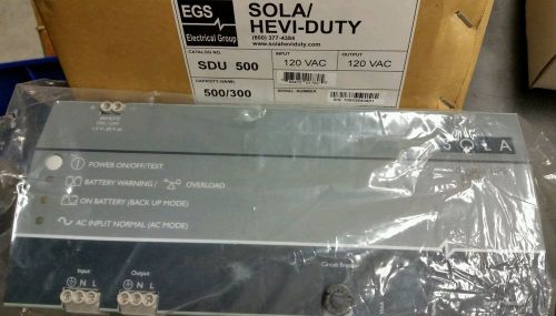Sola/hevi-duty sdu 500 industrial ups for sale