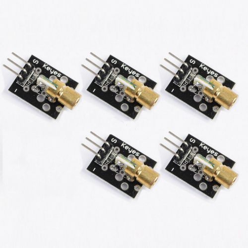 Newest 5pcs KY-008 KEYES Laser Head Transmitter Module for Arduino AVR PIC good