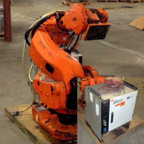 Abb robot arm irb7600/400-2.55 w/ controller irc5 m2004 for sale