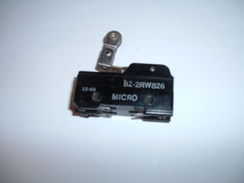 Honeywell / microswitch ac/dc roller switch w/o pkg. p/n bz-2rw826 for sale