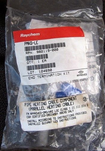Raychem PMKG LE PolyMatrix Pipe Heating End Termination Kit - NEW