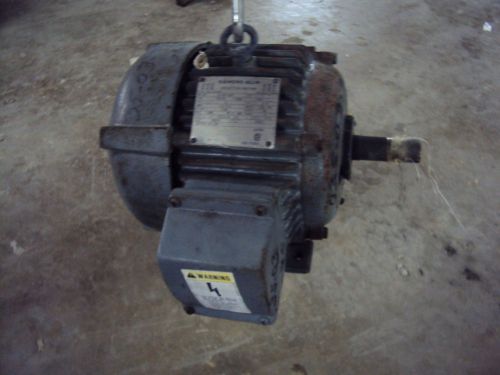 Siemens-allis 010 motor hp 3 rpm 1730 fr 182t type rgz1ch  used for sale