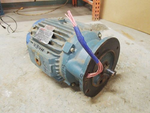 RELIANCE  7.8 HP LIMITORQUE MOTOR, 440 VOLT, 3405 RPM, 3 PHASE (USED)