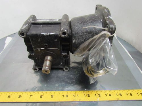 Browning 15c56lr10 speed reducer worm gear box 10:1 ratio 175 rpm 56c left hand for sale