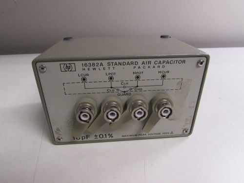 Agilent/Keysight 16383A standard air capacitor