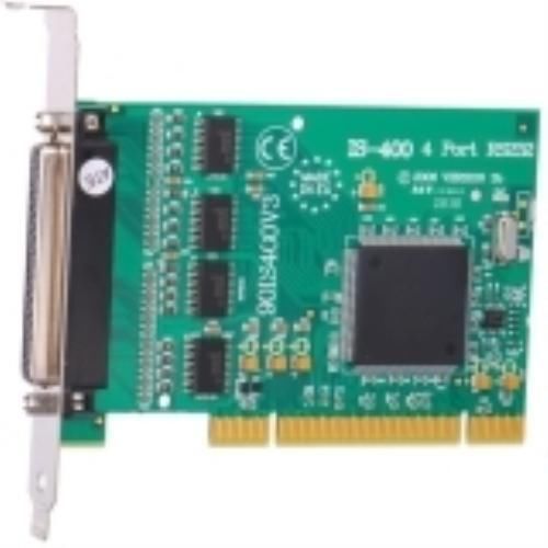 Intashield IS-400 4-port Multiport Serial Adapter DB9 SER PCI RS232 INTASHIELD