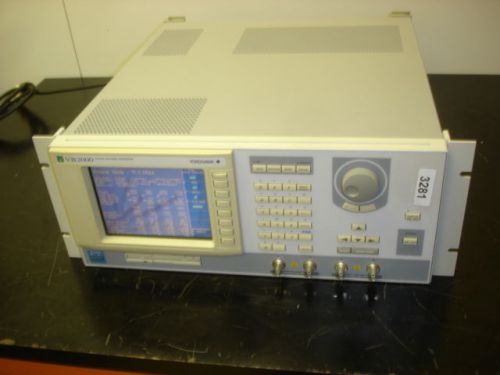 YOKOGAWA VB2000 Wide-Band BaseBand IQ Signal Generator # 3281