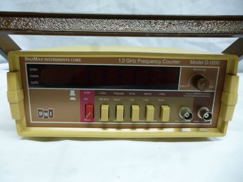DIGIMAX D-1200 1.2 GHZ FREQUENCY COUNTER