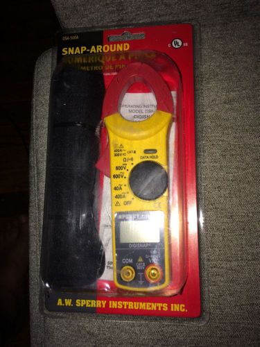 Sperry dsa-500 - digisnap clamp meter - with leads - for sale