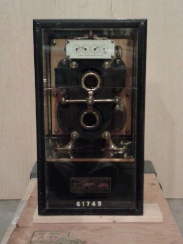Antique thomson watt hour meter 1500 amps for sale