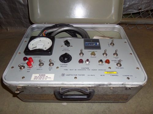 WESTINGHOUSE AMPTECTOR TRIP TESTER, #S140D48G02,