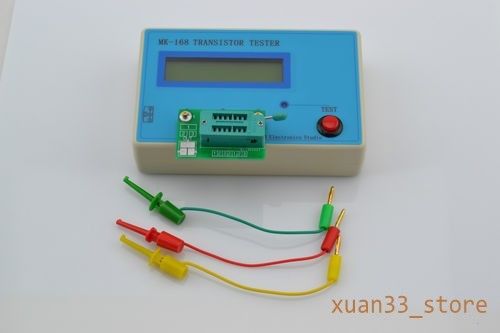 MK-168 Transistor Tester Capacitor Inductance LCR NPN PNP Mosfet Resistor Meter