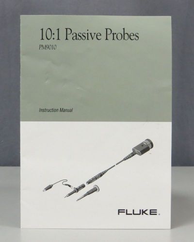 Fluke PM9010 10:1 Passive Probes Instruction Manual