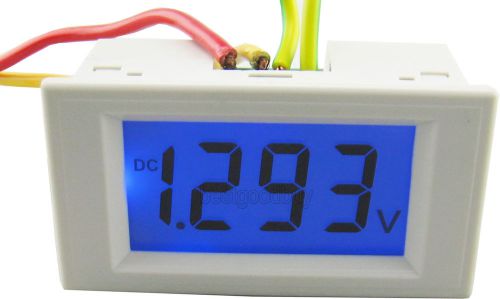 0-1.999v dc voltmeter volt panel meter voltage monitor gauge tester lcd display for sale