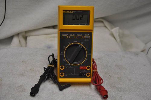 Fluke 27/fm multimeter with test leads nice clean for sale