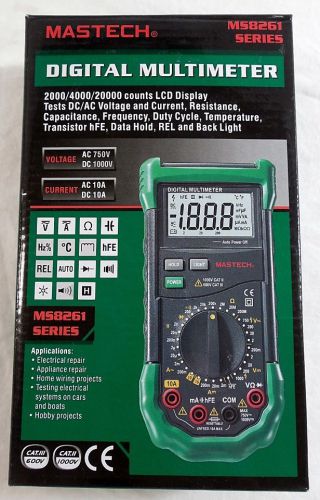 Mastech digital multimeter ms8268 - auto manual range, ac/dc voltage, repair for sale