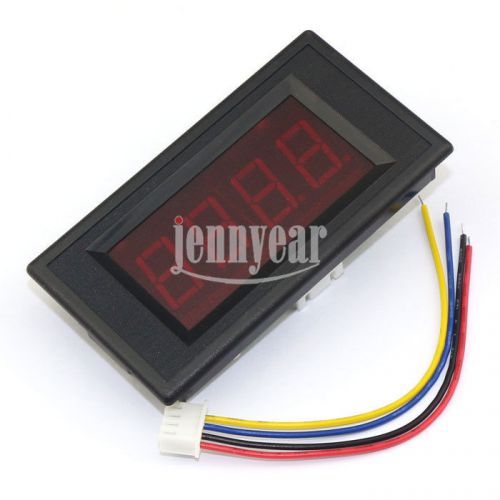 Digital surface ammeter 200ma dc current milli amps monitor red led ampere meter for sale