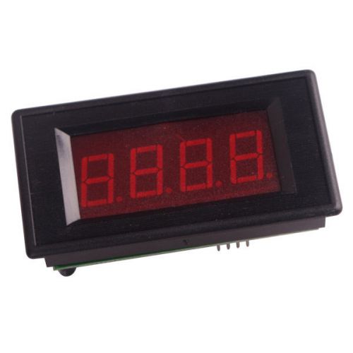 Red Panel Digital LED Meter Counter 4 Digits Display