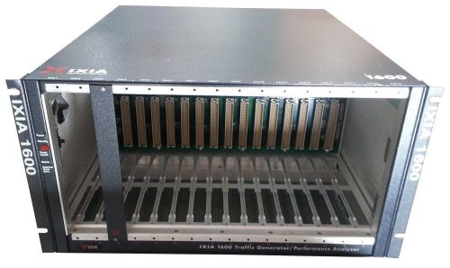 Ixia 1600 16-slot traffic performance desktop chassis for sale