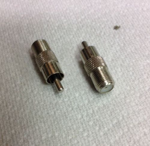RCA to RF connector adapter