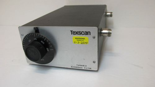 Texscan 5vf110/220-5-75-aa variable filter. 110 to 220mhz, 5 sections.  75 ohms. for sale