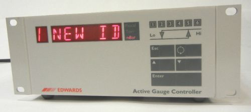 Edwards d38655000 active vacuum gauge controller 3 port for sale