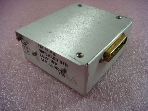 Teledyne LM100159 IST IF FIL Wideband STD Plug In