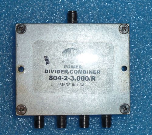 E-Meca Power Divider/Combiner: 804-2-6.000 