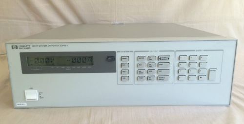 Hp /agilent 6623a precision system power supply, 80w, 3 outputs, w/ gpib, tested for sale