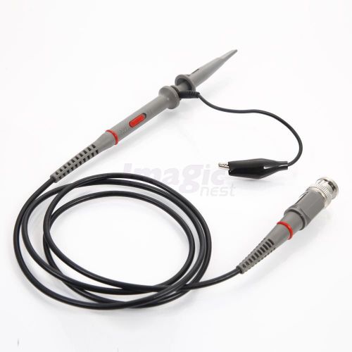 New oscilloscope bnc q9 clip test probe cable 20mhz 1x 10x t5020/t6020 for sale