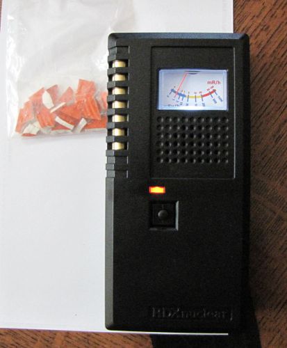 Geiger Counter DX-2 Radiation Monitor Meter Detector, FREE TESTING SOURCE!