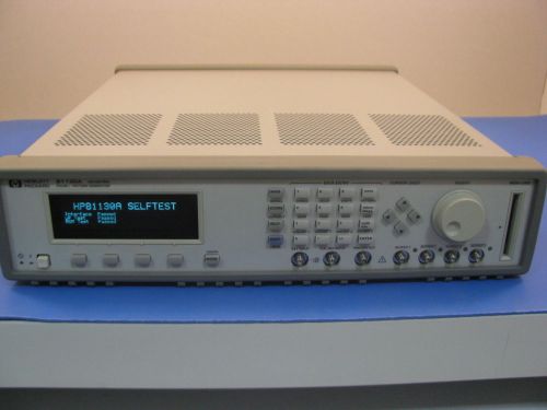Agilent 81130a pulse / data generator with 81132a output module, 90 day warranty for sale