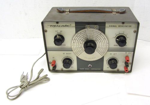 Vintage radioshack realistic signal generator 8a6 52538 for sale