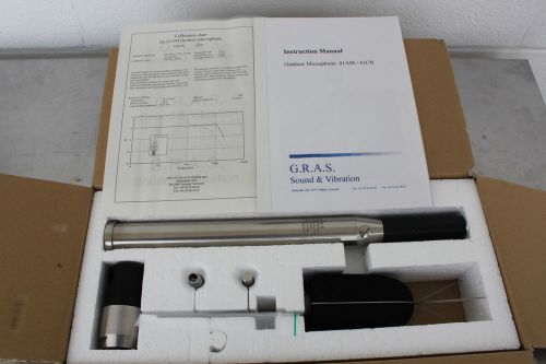 Gras type 41am sound &amp; vibration microphone #2 made in denmark for sale