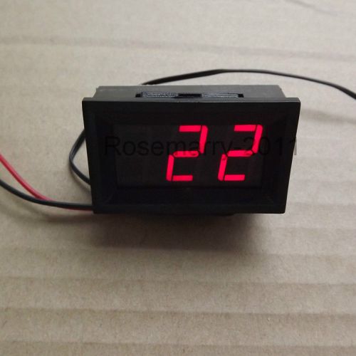 0.56&#039;&#039; red 3 digital led thermometer temperature meter -30°c~70°c w dc input for sale