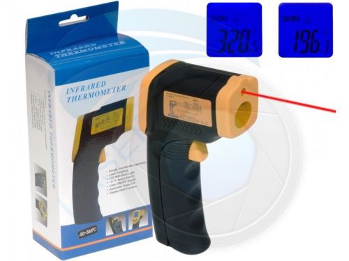 Sainsonic dt-8380 non-contact ir infrared thermometer gun with laser for sale