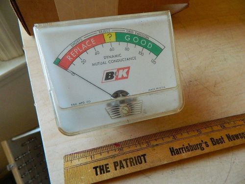 Parting Out B&amp;K 700 Tube Tester Meter Works! May Work with Other Models