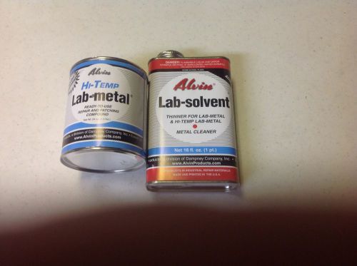 Hi temp lab metal  24 oz &amp; 16 oz. lab solvent for sale