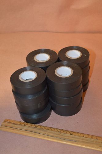 20 ROLLS ELECTRICAL TAPE BLACK 3/4 INCH X 60 FT EACH ROLL