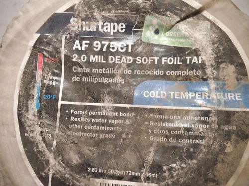 SHURTAPE #AF975CT 2.0 MIL DEAD SOFT FOIL TAPE 2.83 X 50.3 YD