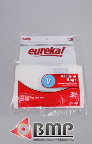 Brand new paper bags-eureka, v, 3pk, canister, express oem# 52358b-6 for sale