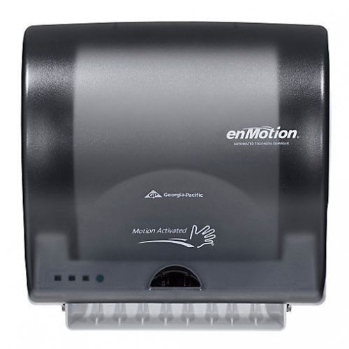 Enmotion impulse 8 automated towel dispenser-translucent gray-w/key!!!!! for sale