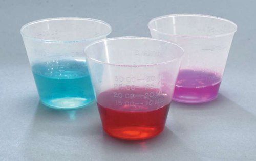 NEW Non-Sterile Graduated Plastic Medicine Cups