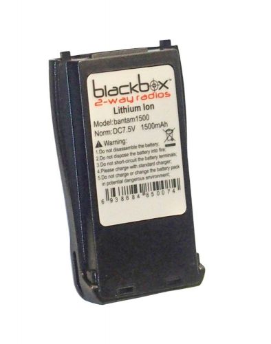 Oem li-ion battery pack for blackbox bantam portable radios - nib guaranteed for sale