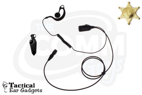 Quick release earpiece falcon lapel mic kenwood nx200 nx300 tk2180 tk3180 tk5210 for sale