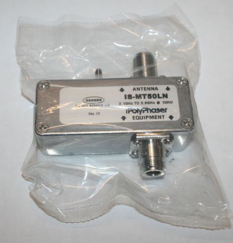 Polyphaser surge suppresor antenna is-mt50ln 2.1-2.6 ghz nib for sale