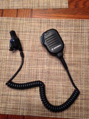 Motorola nmn6193c clip on lapel speaker mic for sale