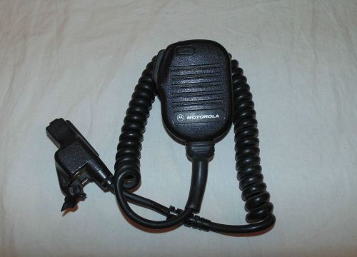 Motorola nmn6193b clip on lapel mic speaker oem fits ht1000 jt1000 mt2000 etc for sale