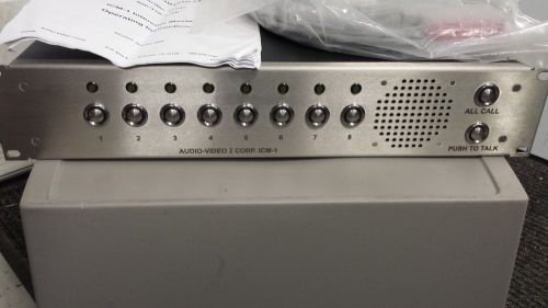 Icm-8r 8 channel rack mount intercom- intercom control masters for sale